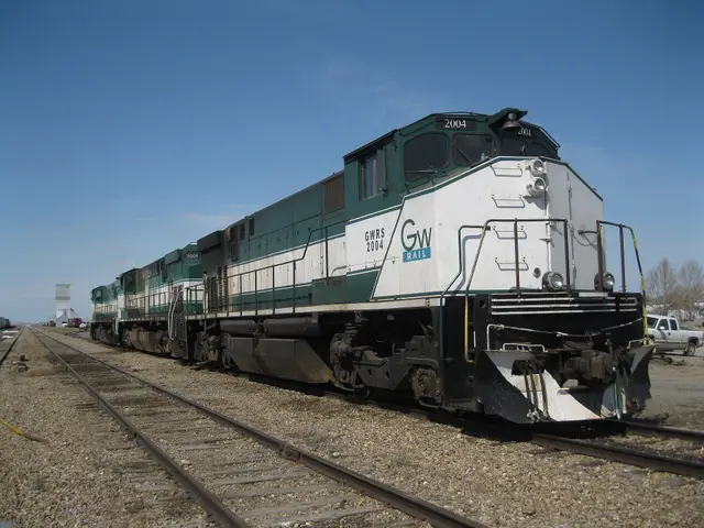 Great Western Railway locomotives at the Shaunavon yard